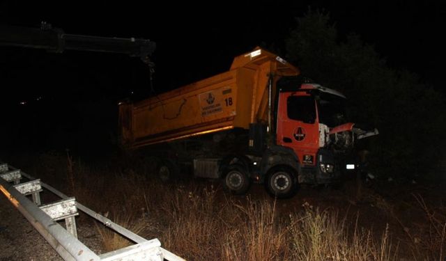 Konya’da kamyon kazası can aldı: 2 ölü 1 yaralı