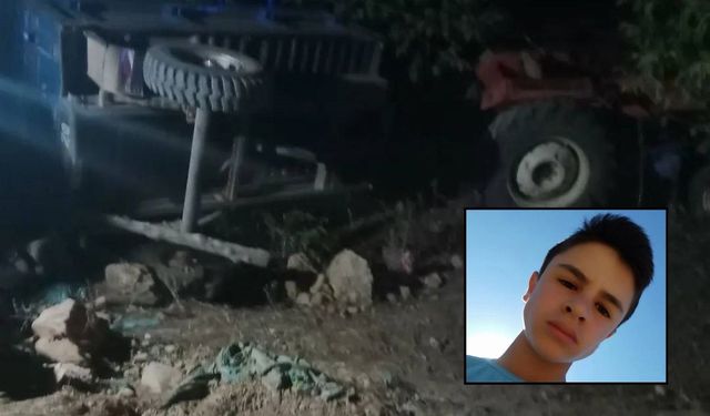 Konya’da traktör kazası! 17 yaşındaki sürücü hayatını kaybetti