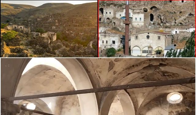 Kayseri'nin terk edilmiş hayalet mekanları zamana direniyor!
