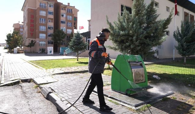 Melikgazi’de temizlik zamanı! Belediye ekipleri sahada