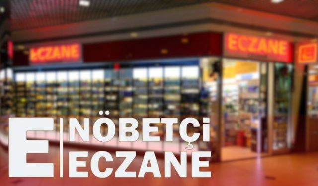 Kayseri'de 5 Ekim Nöbetçi eczaneler