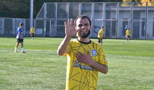 Kayseri süper amatörde Gökhan Yeşilbaş :5 gol birden attı