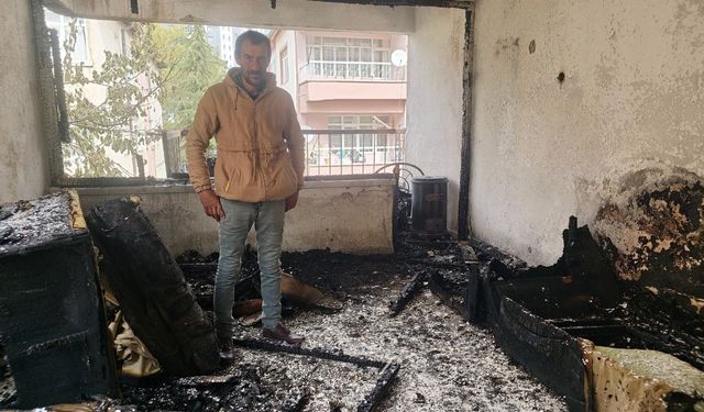 Yangında evini kaybetmişti: Yardıma Talas Belediyesi koştu