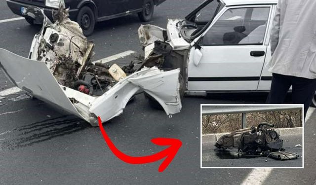Tofaş’ın motoru fırladı: 2 kişi yaralandı