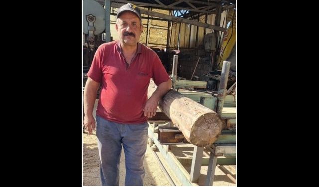 Kayseri Bünyan’da Tomruğun altında kalan işçi hayatını kaybetti