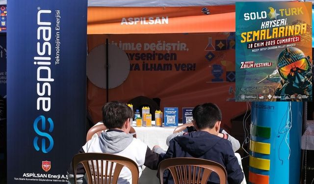 ASPİLSAN Enerji, Kayseri Bilim Festivali’nde!