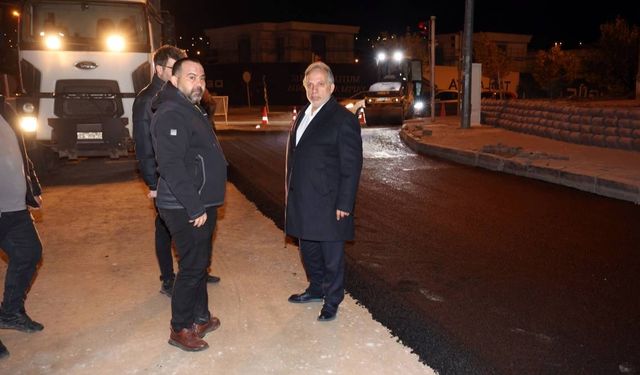 Talas'ın örnek projesi Belediye Mahallemizde Tamer Caddesi'ndeydi