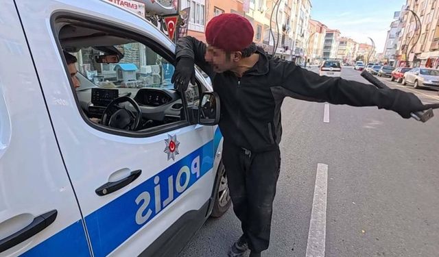 Sokağı sanayiye çeviren şahıstan ilginç çıkış '' Benzin döküp cayır cayır yakacağım''