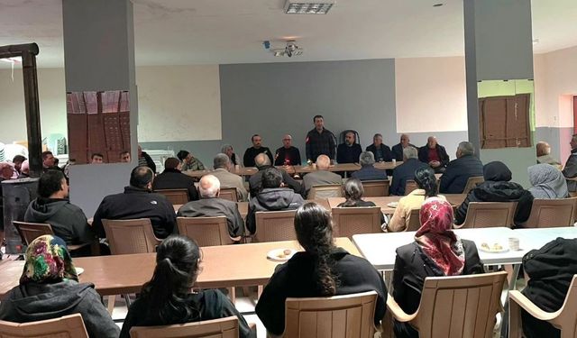 Başkan Metin'den Bünyanlı vatandaşlarla samimi sohbet