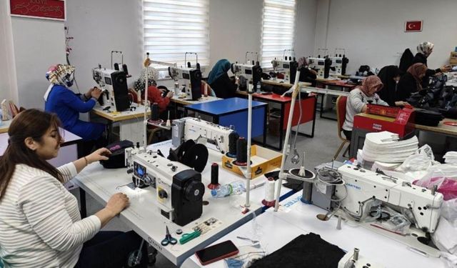 Bünyanlı kadınlar erkeklerin işini elinden aldı