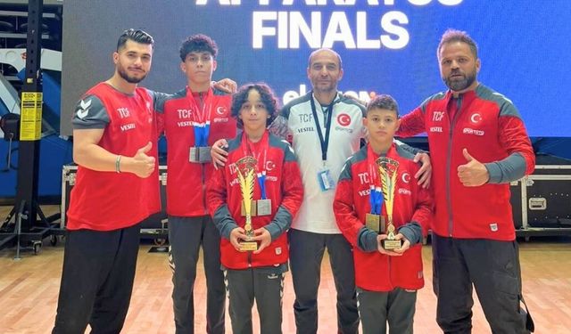 Kayserili sporcular Balkan Şampiyonası’nda madalyalarla döndü