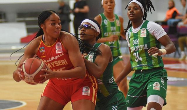 Melikgazi Kayseri Basketbol, OGM Ormanspor’u farklı geçti