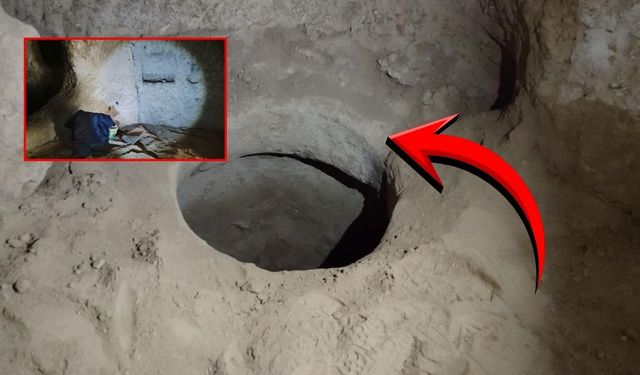 Nevşehir Cami Kebir Mahallesi'nde şaşırtan bulgu: Kaçak kazı yapılan alan yeraltı şehri çıktı