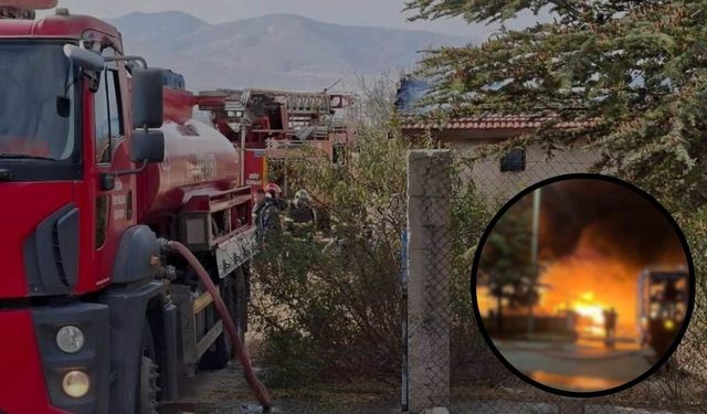 Organize Sanayi Bölgesi’nde korkutan yangın!