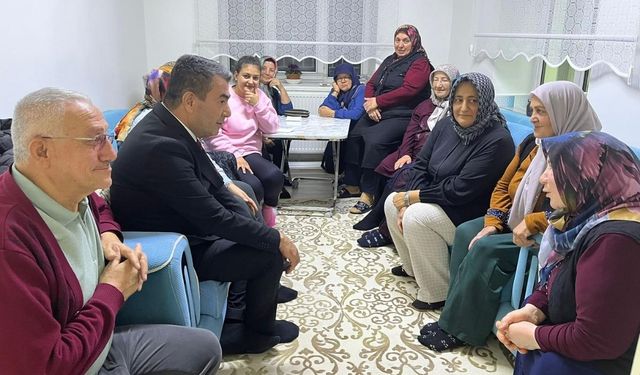 Derdin derdimiz diyen Başkan Selahattin Metin : Vatandaşla aynı sofrada buluştu