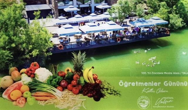 Talas Belediyesi’nden Öğretmenlere anlamlı hediye