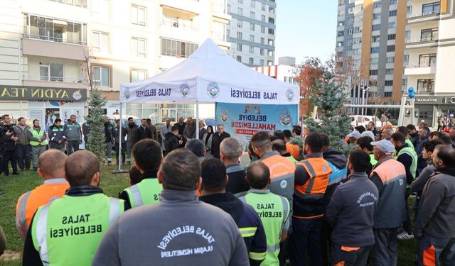 Talas Belediyesi Mevlana mahallesini yeniliyor