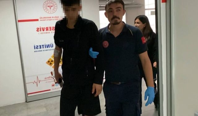 Aksaray'da 4 yaşı küçük çocuk yan baktın diyerek 18 yaşındaki bir genci bıçakladı