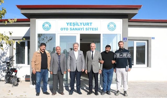 Yeşilyurt Oto Sanayi Sitesi Açılışa Hazır: Melikgazi’den Dev Asfalt Desteği