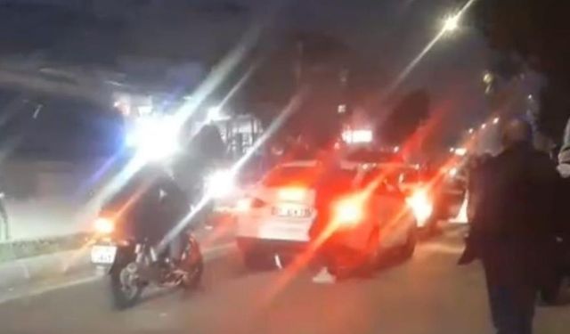 Motosiklet Kazasında 1 Kişi feci şekilde can verdi!