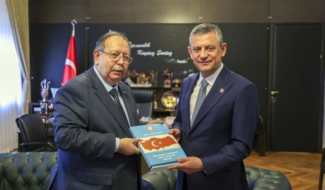 CHP Genel Başkanı Özgür Özel, YSK Başkanı Ahmet Yener ile görüştü