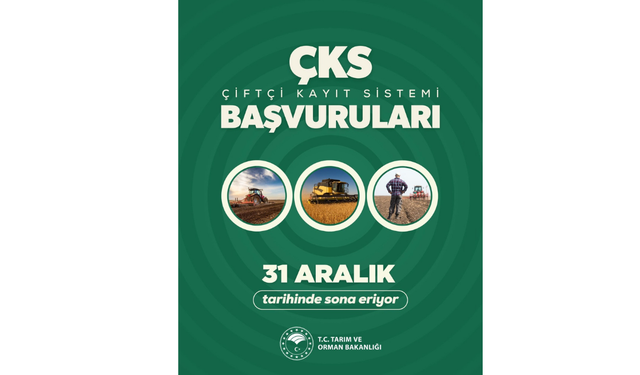 Kayseri’de çiftçiler bu tarihi kaçırmasın: ÇKS başvuruları bitiyor!