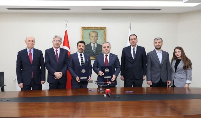 ERÜ ile TOMTAŞ arasında havacılıkta stratejik iş birliği protokolü imzalandı