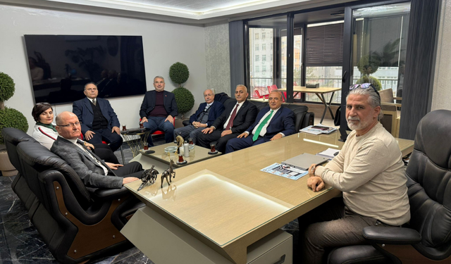 Ziraat mühendisleri odası Kayseri adaylarından gazetemize ziyaret