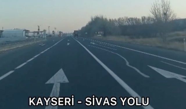 Kayseri’de yol durumu