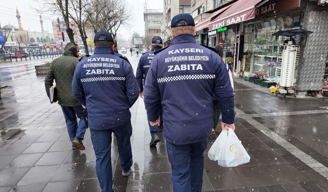 Kayseri zabıtası esnafa nefes aldırmadı: Denetimler aralıksız devam ediyor