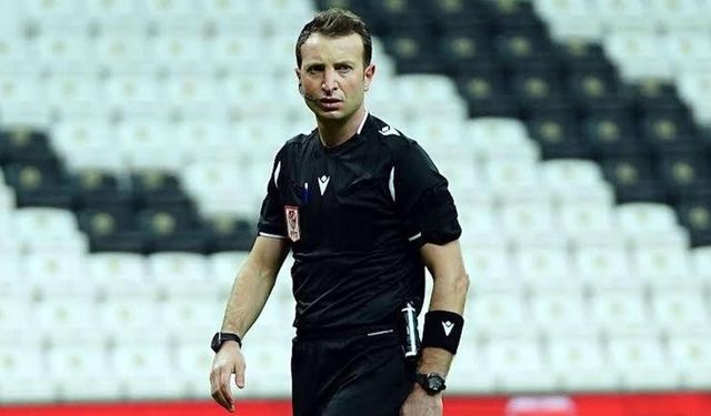 Kayserispor Eyüpspor maçının hakemi Yasin Kol oldu