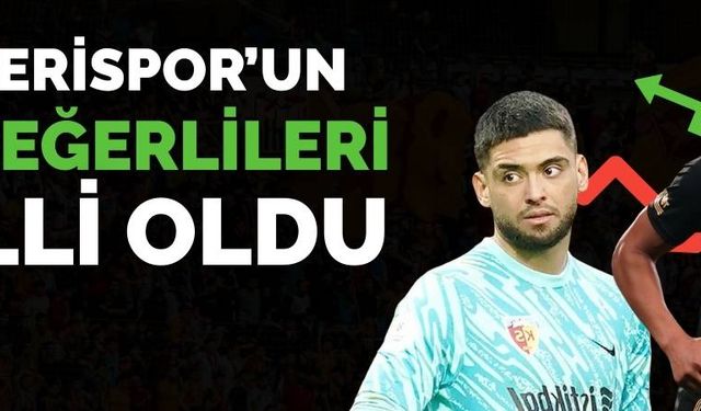 Beklenen liste açıklandı! Kayserispor’un en değerlisi belli oldu