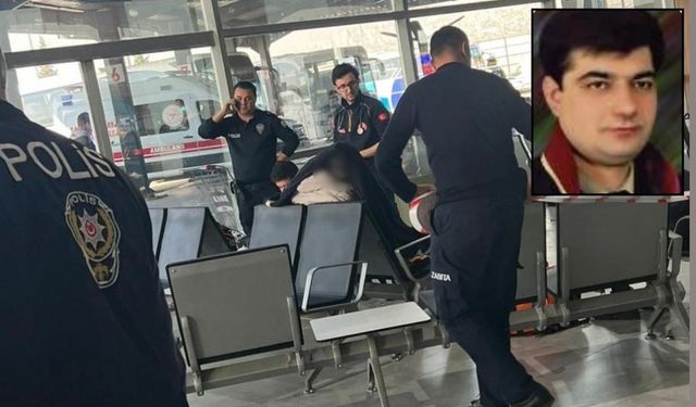 10 gündür otogarda yaşayan avukat otururken hayatını kaybetti!