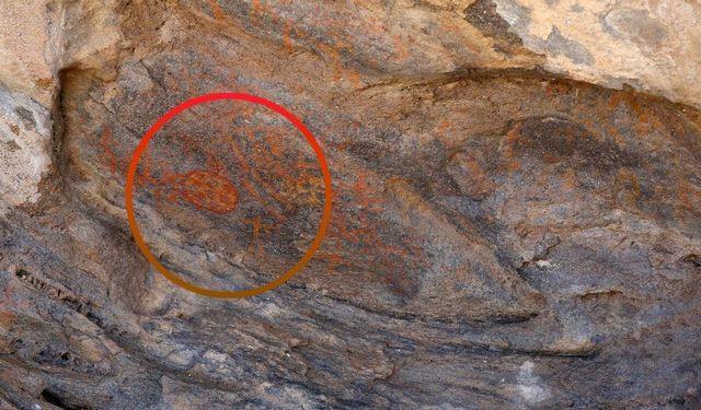 Kayseri’de bir vatandaş Neolitik Çağda çizilmiş resim buldu