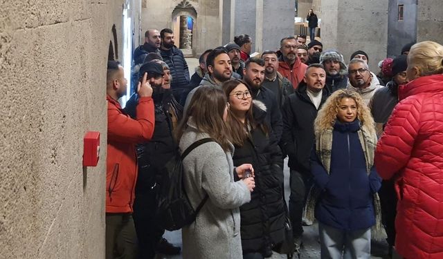 Nevşehir’den Kayseri’ye geldiler Kayseri’ye hayran kaldılar