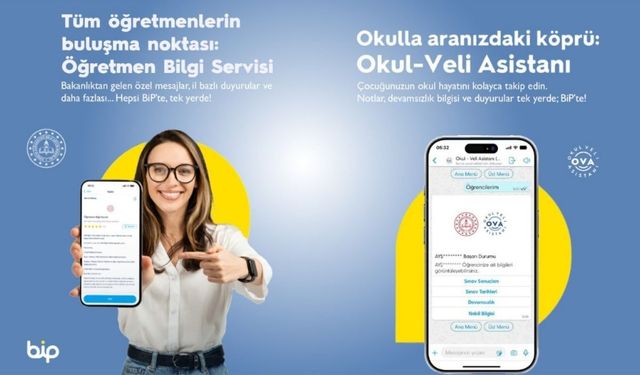 Öğretmen bilgi servisi ve okul veli asistanı 600 bini aştı