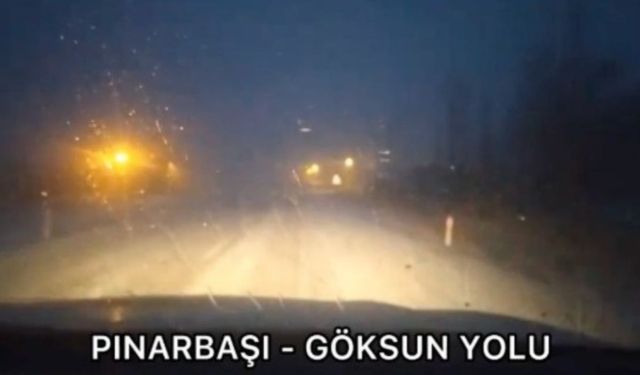 Pınarbaşı–Kahramanmaraş yolu tır ve çekicilere kapatıldı