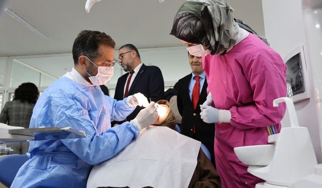 Şehit yakınları ve gazilere özel bu poliklinikte tüm hizmetler ücretsiz