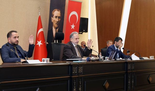 Talas Belediye Meclisi bu sene son kez toplandı