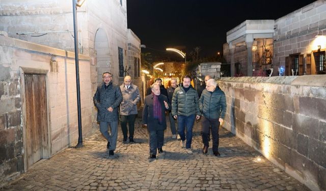 Talas Belediyesi'nden kültür sanat atılımı: Başkan Yalçın çalışmaları inceledi