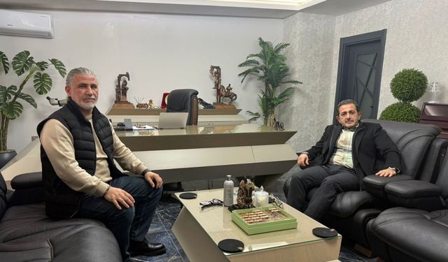 Kayseri’de tarım faaliyetleri masaya yatırıldı: Azim Deniz eski bakan yardımcısı Mustafa Aksu ile bir araya geldi