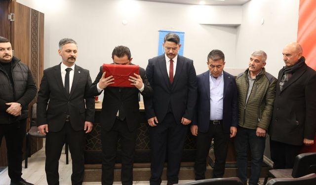 Bünyan Ülkü Ocakları Başkanı Mertcan Kahraman oldu