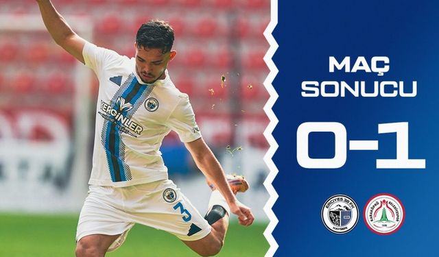 Erciyes 38 FK Karaköprü Belediyespor’a kaybetti