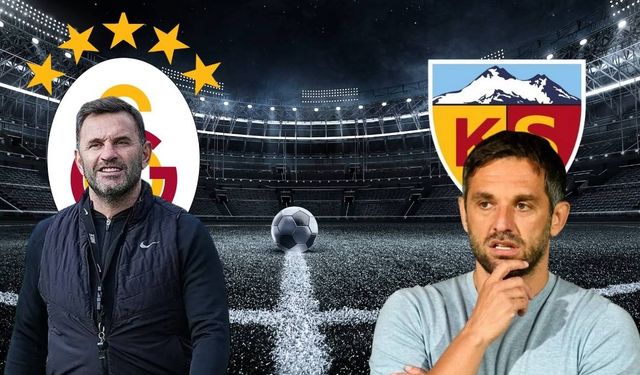 Galatasaray Kayserispor maçının muhtemel 11’leri belli oldu