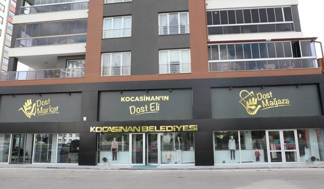 Kocasinan’da Dost Market ve Dost Mağaza'da para geçmiyor!