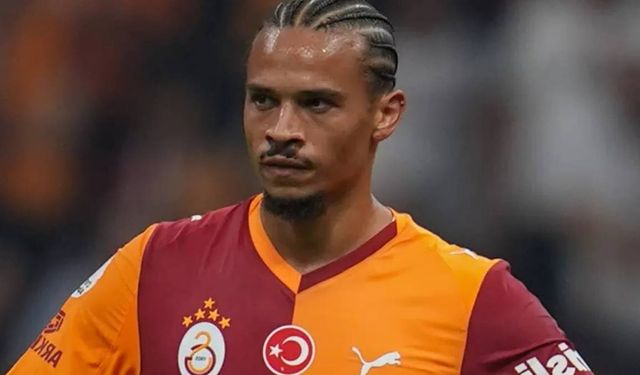 Kayserispor maçı öncesi Galatasaray'a kötü haber: Leroy Sane oynayamayacak