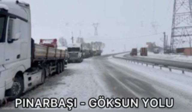 Kayseri’de bazı karayolları çekici ve tır trafiğine kapandı