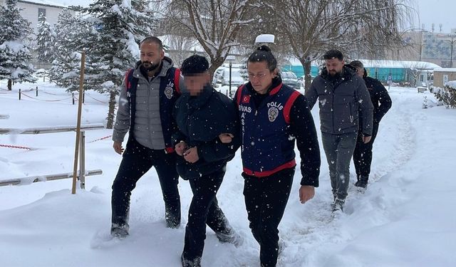 Sivas’ta yılbaşını kana bulamıştı: 20 yaşındaki şüpheli tutuklandı