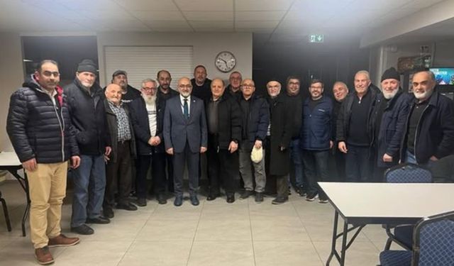 Murat Cahit Cıngı, Strazburg’da Kayserili hemşehrileriyle bir araya geldi!