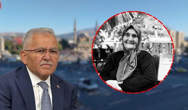 Başkan Büyükkılıç merhume kayınvalidesi için ne talep etti?